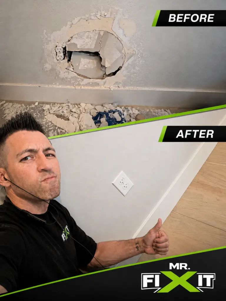 Drywall Repair and Texture Matching in Eagle