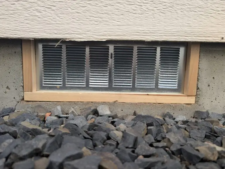 Foundation Vent Replacement Meridian — cedar frame replacement